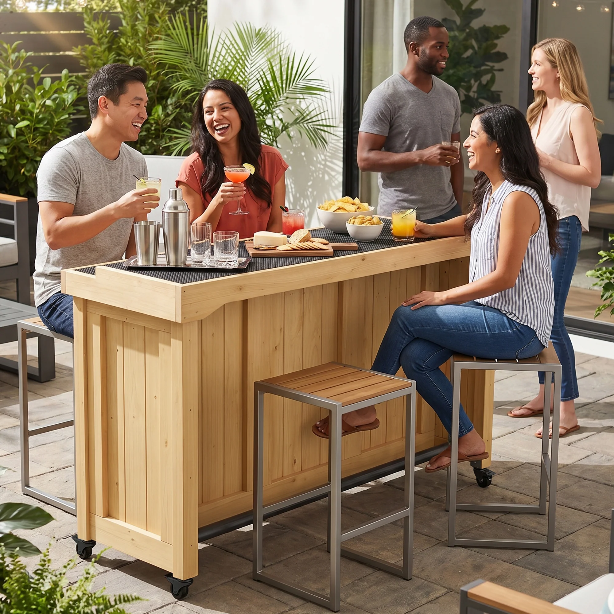 Patio bar collection — retail ready