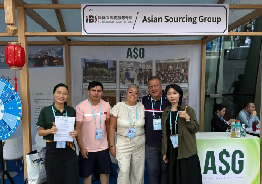 International trade show exhibition presence