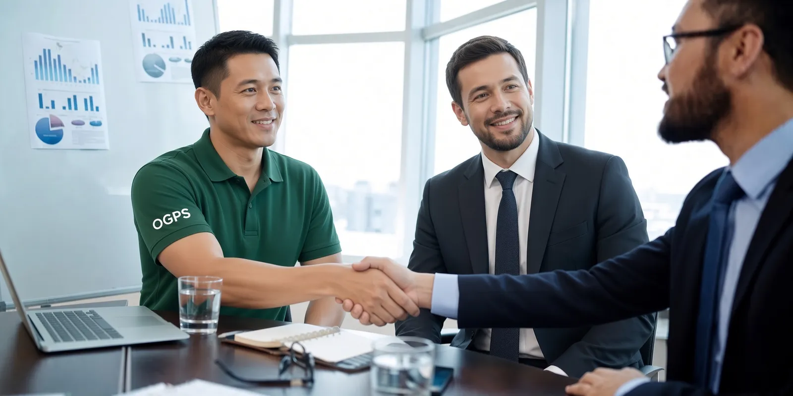 B2B supplier negotiation in progress
