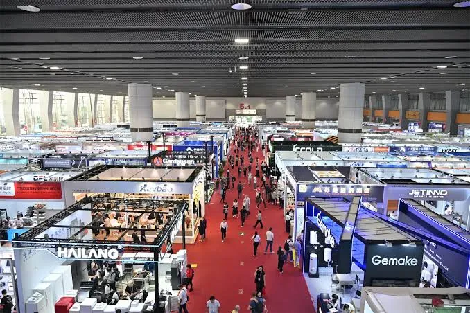 Canton Fair exhibition booth display