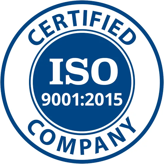 ISO 9001 certificate