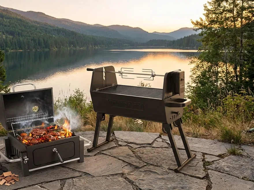 Private-label charcoal BBQ grill range