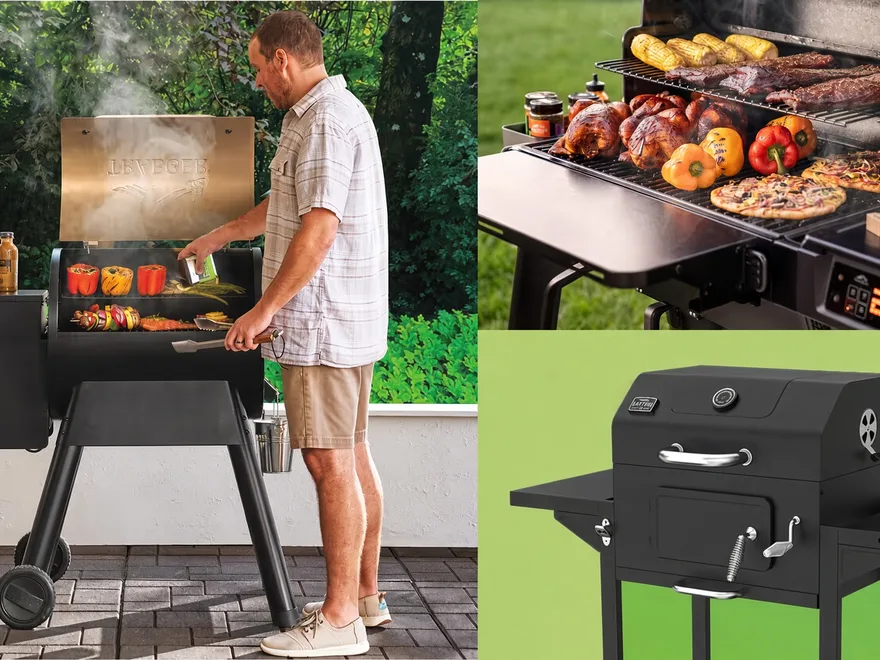 Complete charcoal BBQ grill range for one client