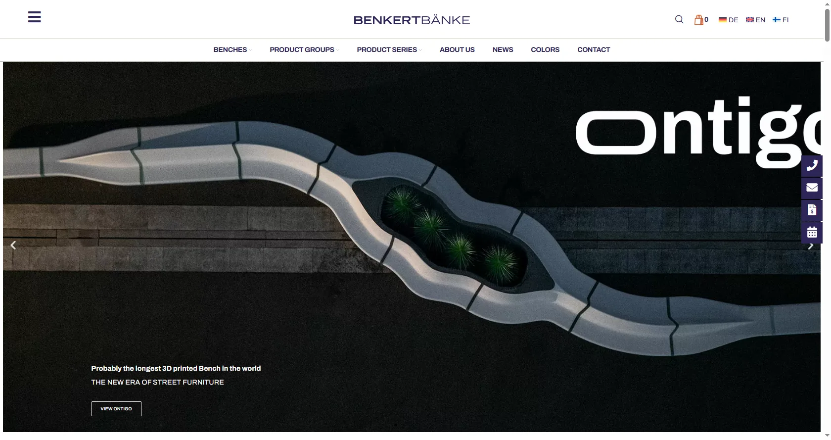 BENKERT BAENKE street and public furniture manufacturer Germany