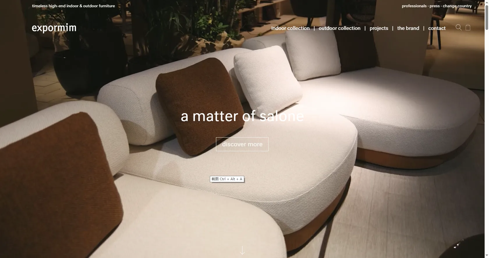 Expormim design-led Mediterranean outdoor furniture manufacturer