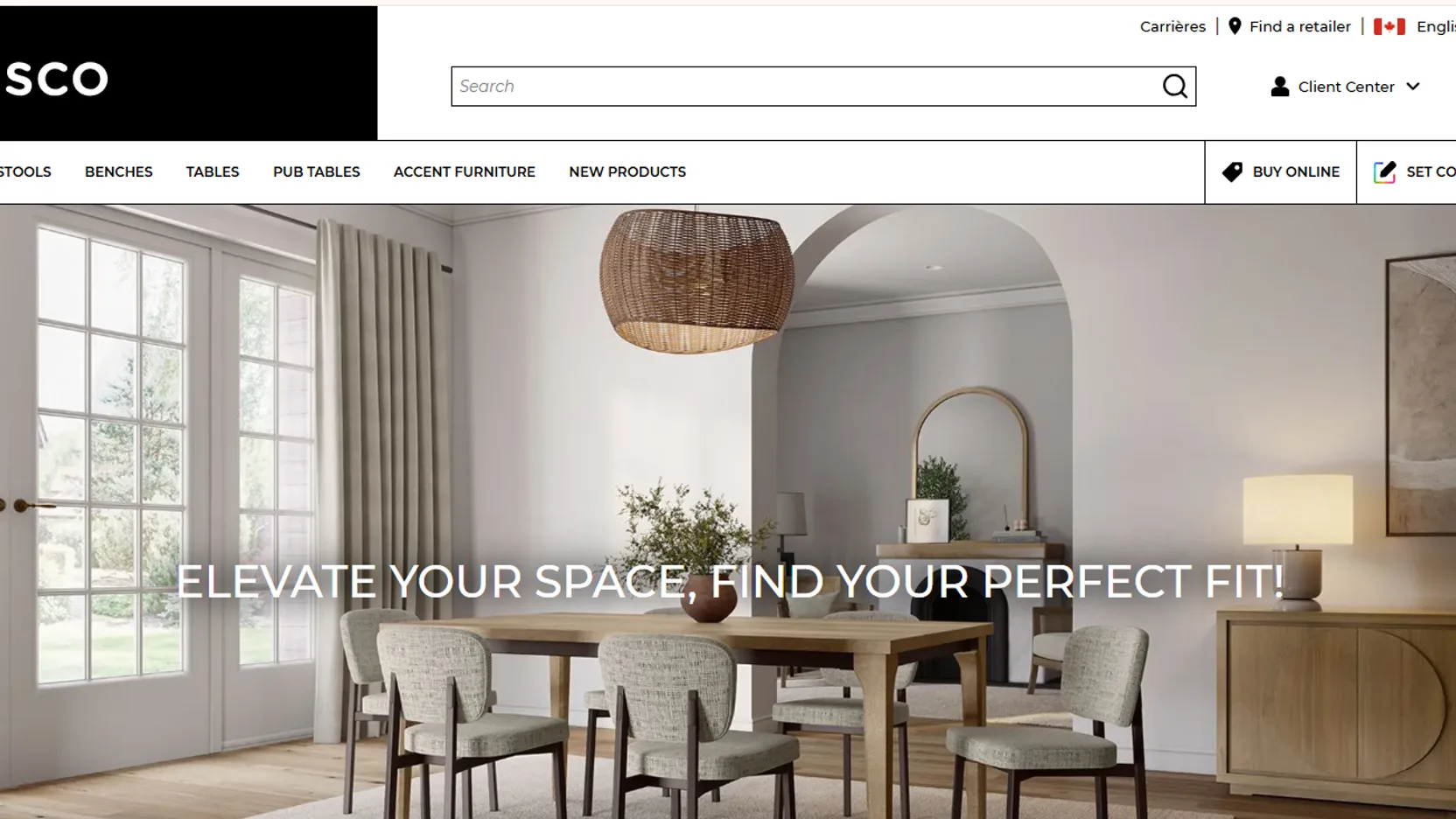 Amisco Canadian metal furniture manufacturer Quebec