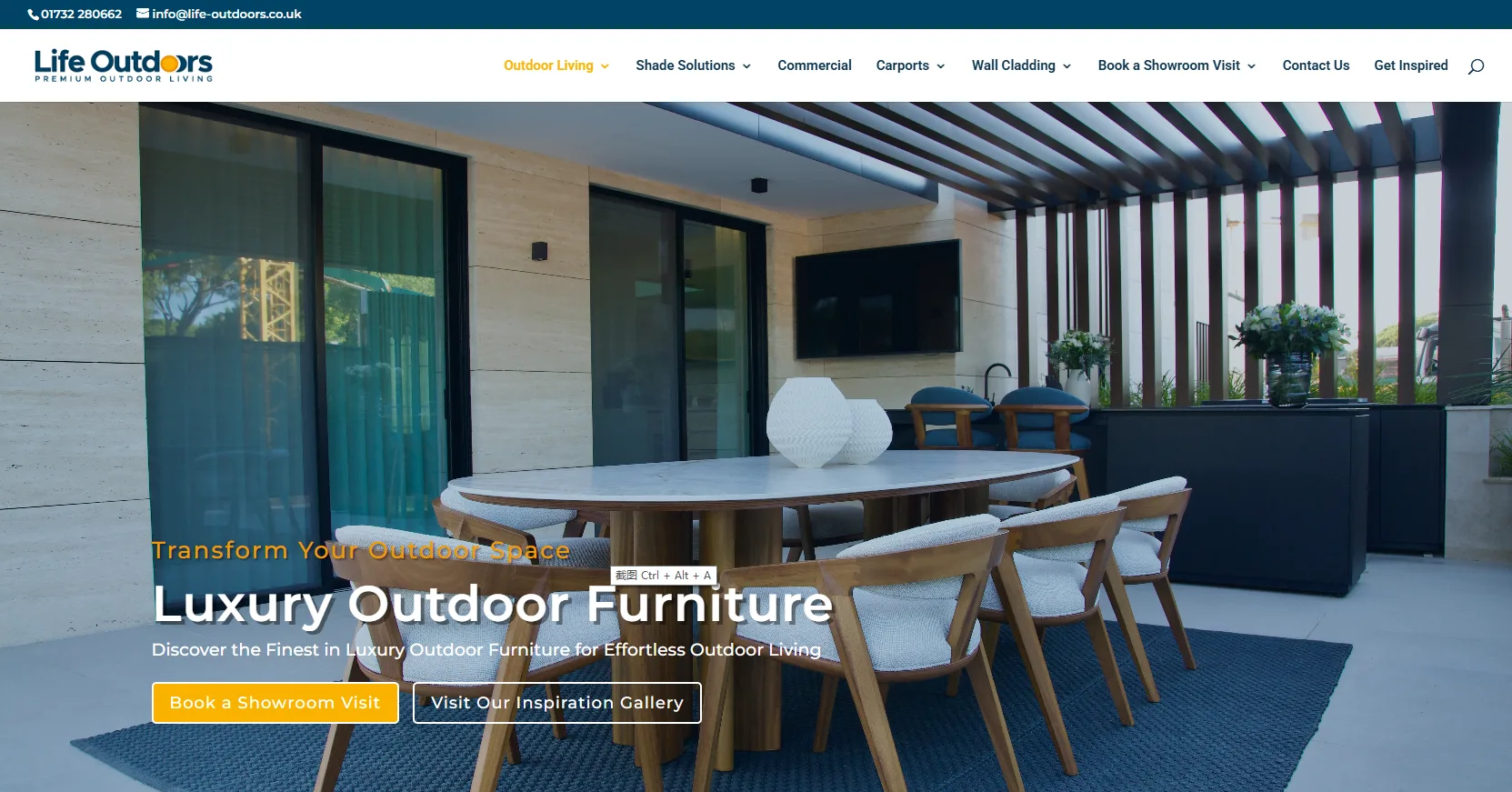 Life Outdoors pergola-led outdoor living brand UK