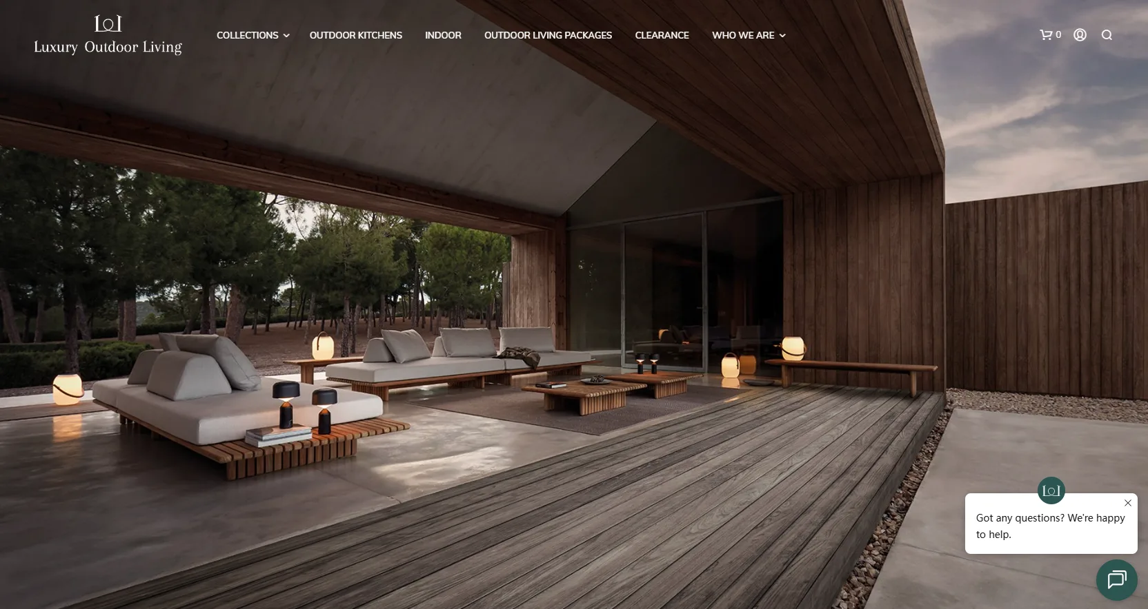 Luxury Outdoor Living high-end teak outdoor furniture supplier UK