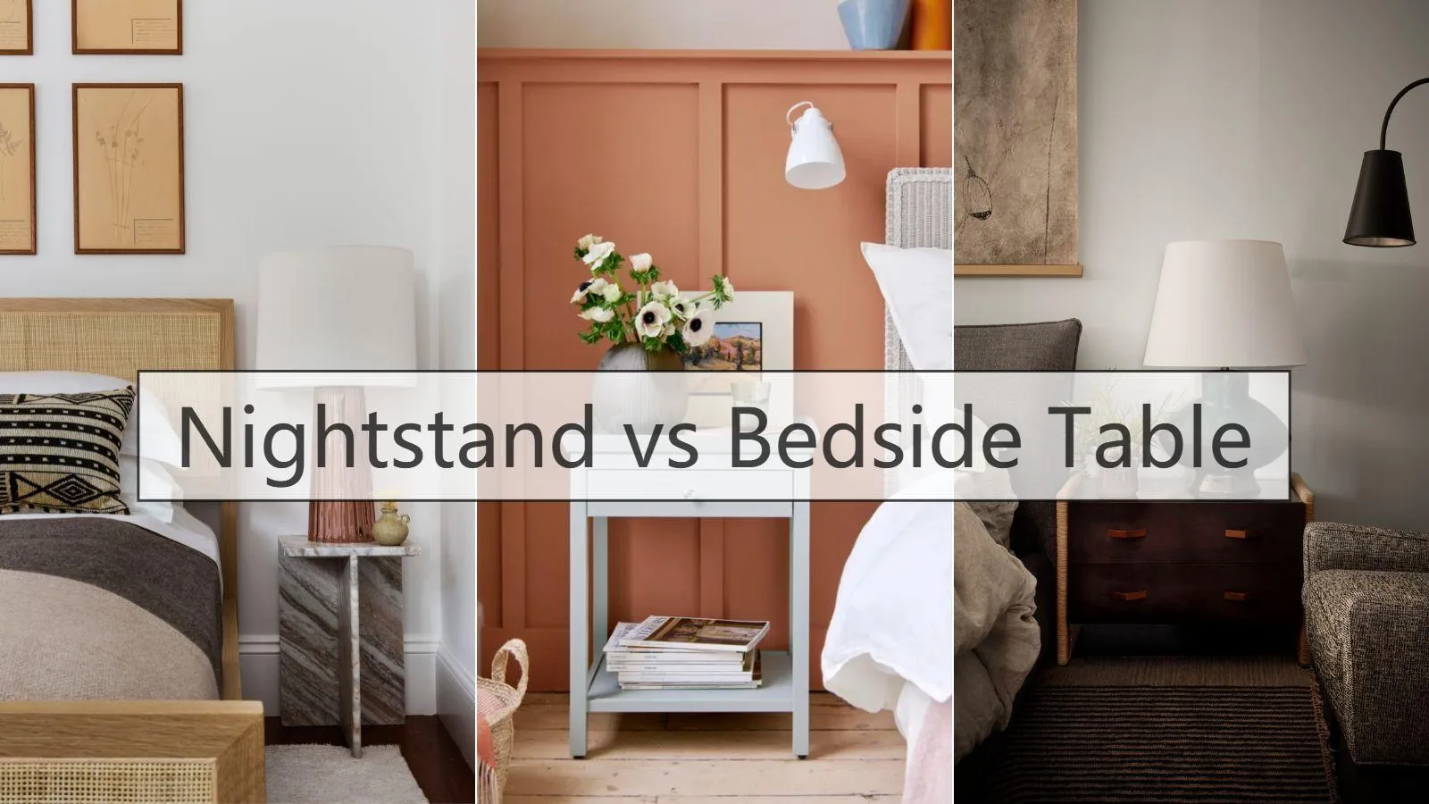 Nightstand vs Bedside Table: Essential 5 Buyer Insights