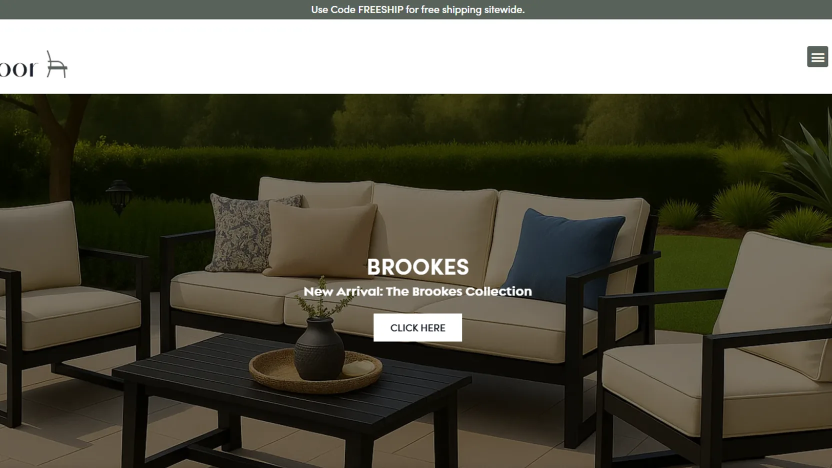 PC Outdoor commercial patio furniture Canada