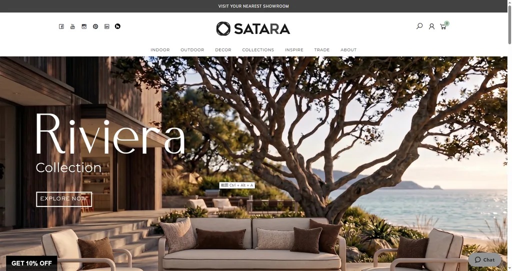 Satara resort-style luxury outdoor furniture