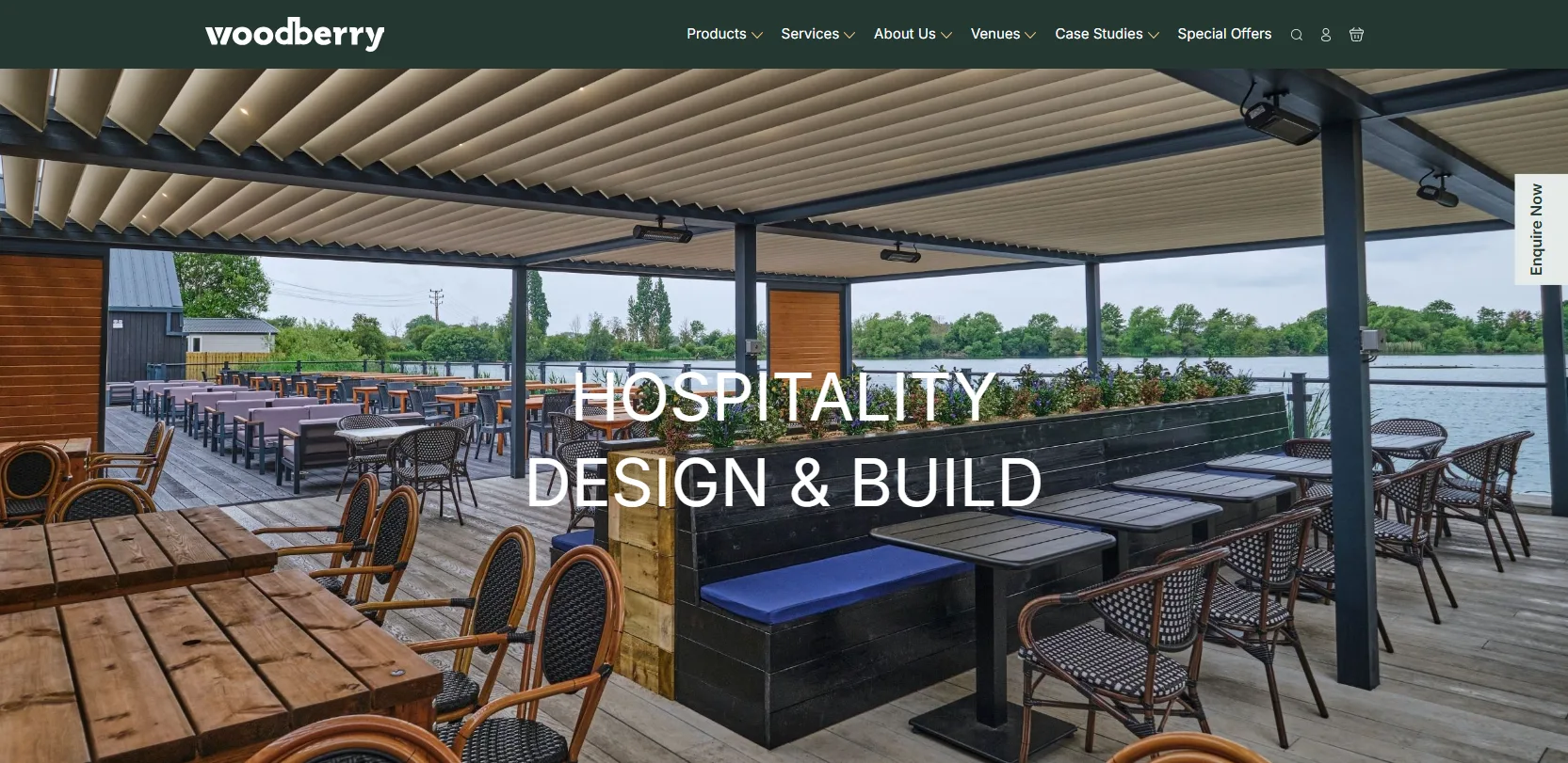 Woodberry outdoor furniture pub leisure and terrace supplier UK