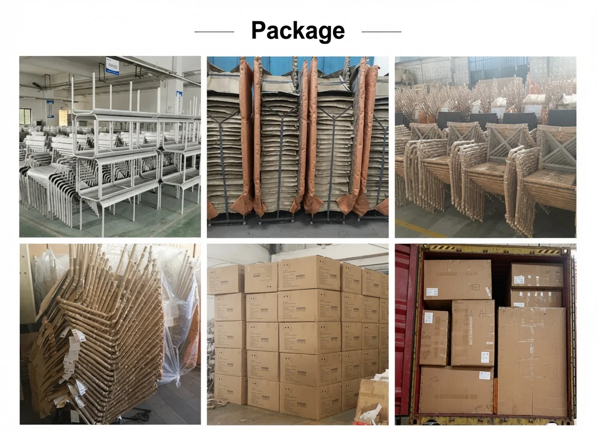 Fragmented outdoor furniture supply chain — multiple factories feeding one brand