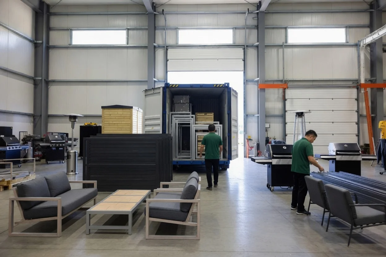 OGPSGroup manufacturing campus — integrated outdoor furniture production hub in Guangdong