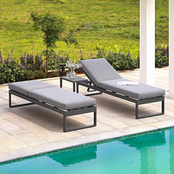 Aluminum Frame Sun Loungers