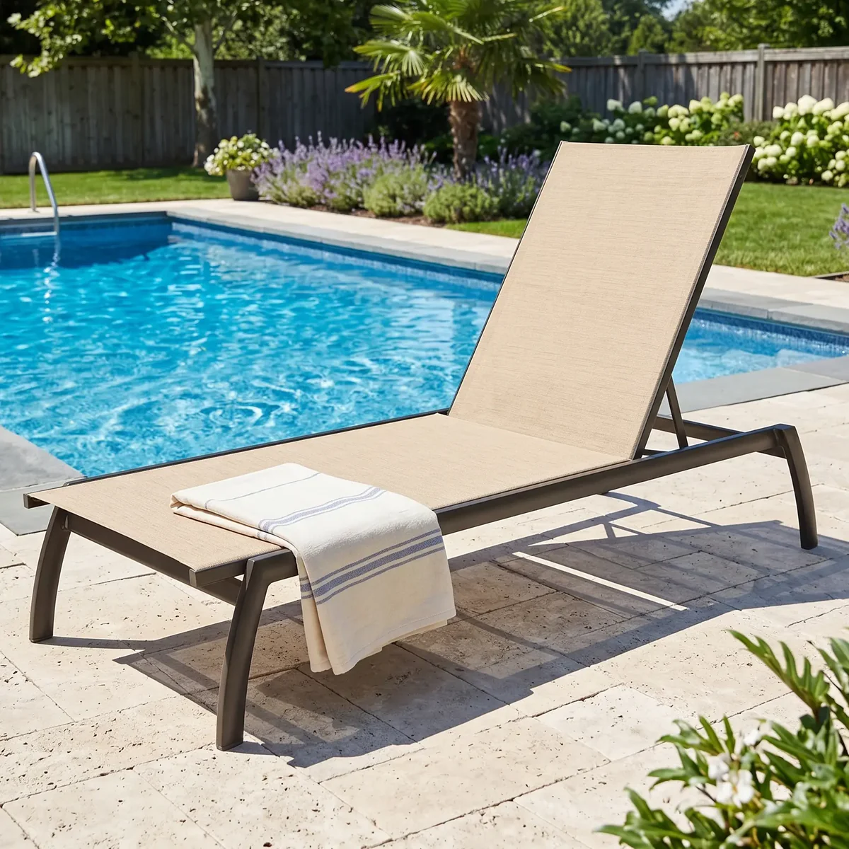 Sling Textilene Pool Loungers